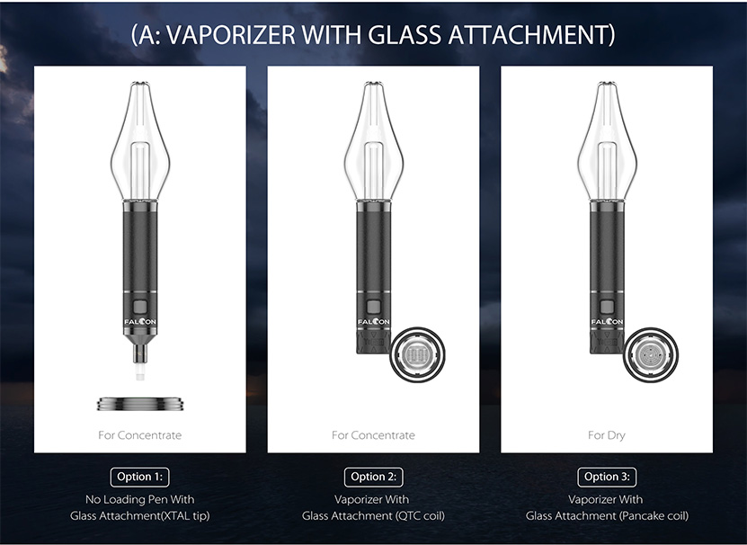 Yocan Falcon Kit with glass