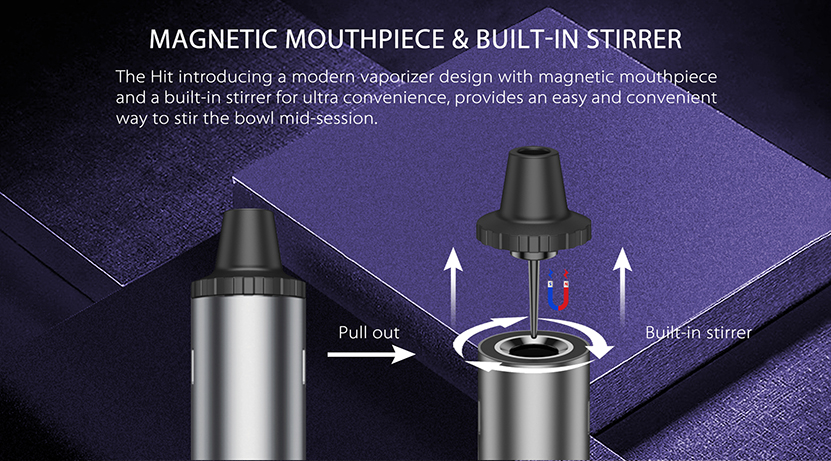 Yocan Hit Mouthpiece Built-in Stirrer