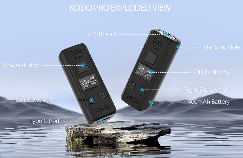 Yocan Kodo Pro Battery Product View