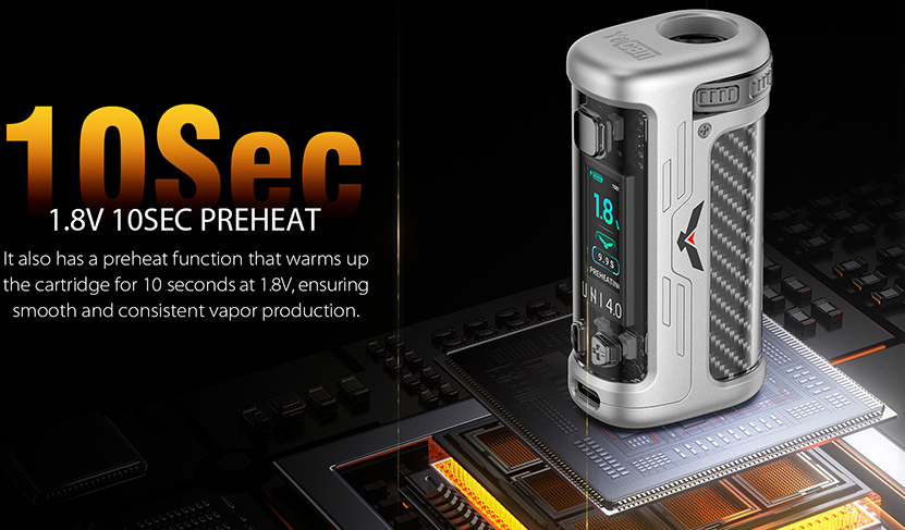 Yocan UNI 4.0 Mod 10S Preheat