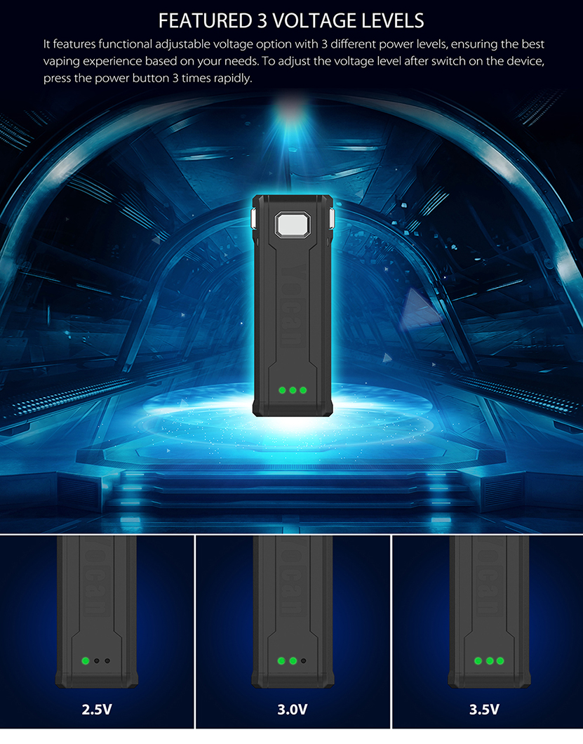 Yocan UNI S VV Vaporizer Mod Variable Voltage