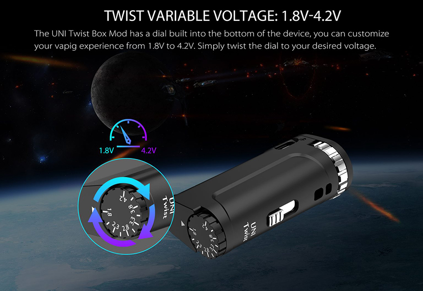 Yocan UNI Twist Mod Variable Voltage