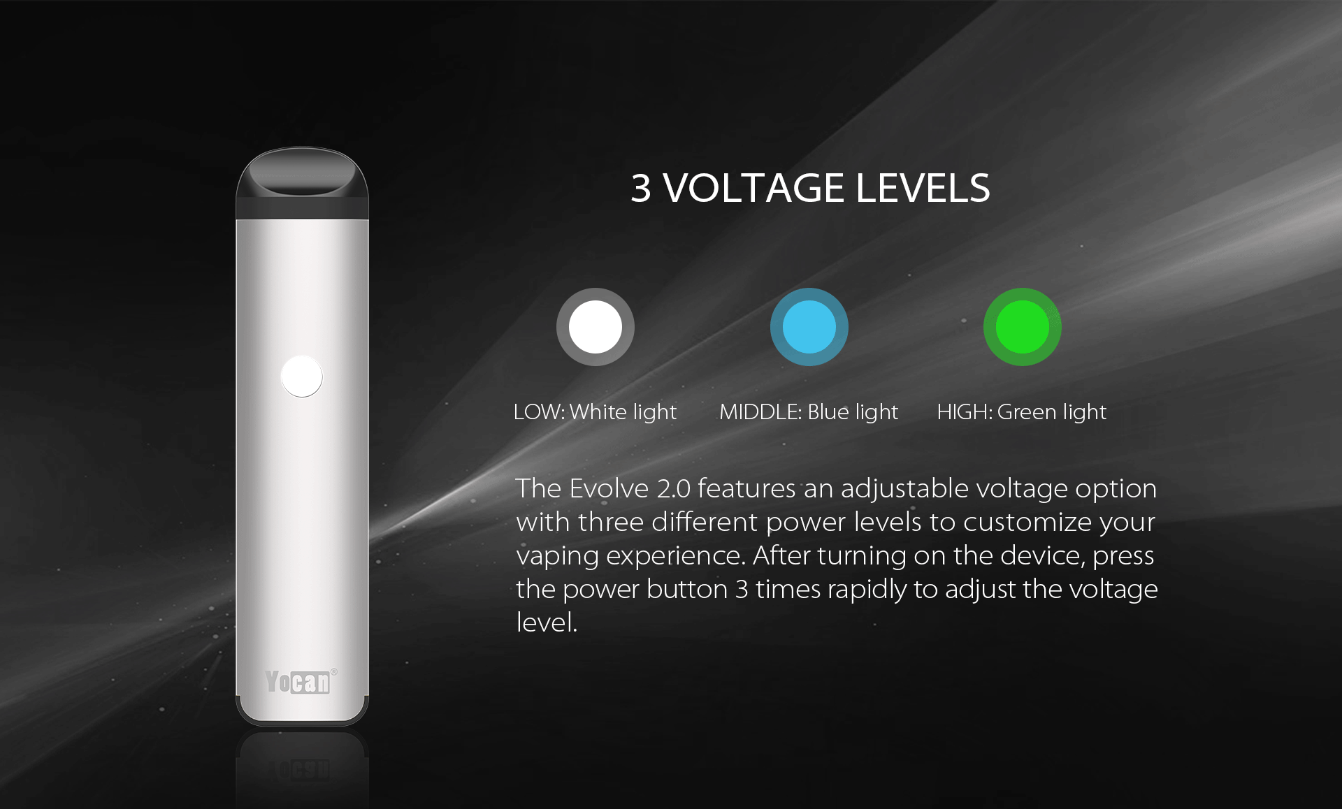 Yocan Evolve 2.0 Kit Features 03