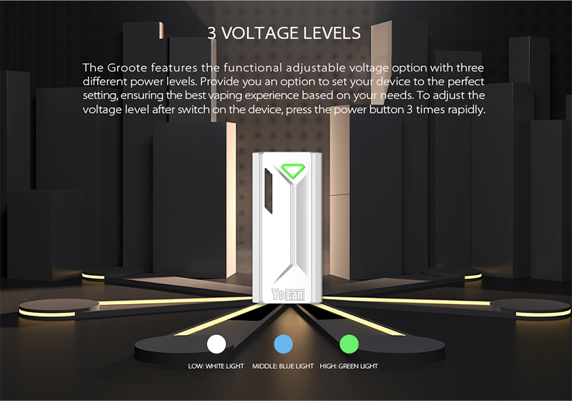 Yocan Groote Mod Voltage