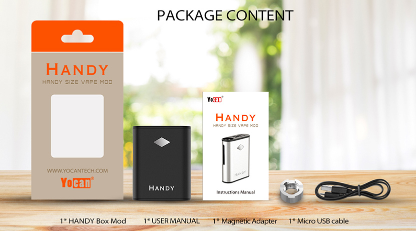 Yocan Handy Vape Box Mod Features 08