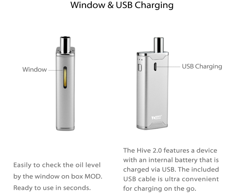 Yocan Hive 2.0 Vaporizer Kit USB