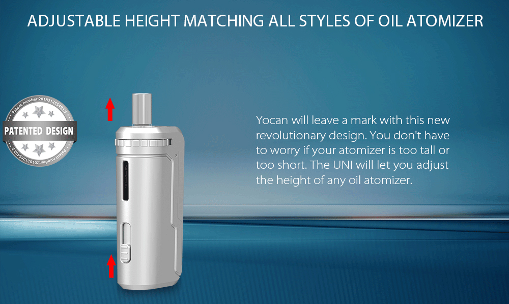 Yocan UNI Mod Adjustable Height