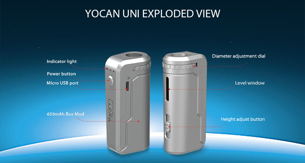 Yocan UNI Mod Overview