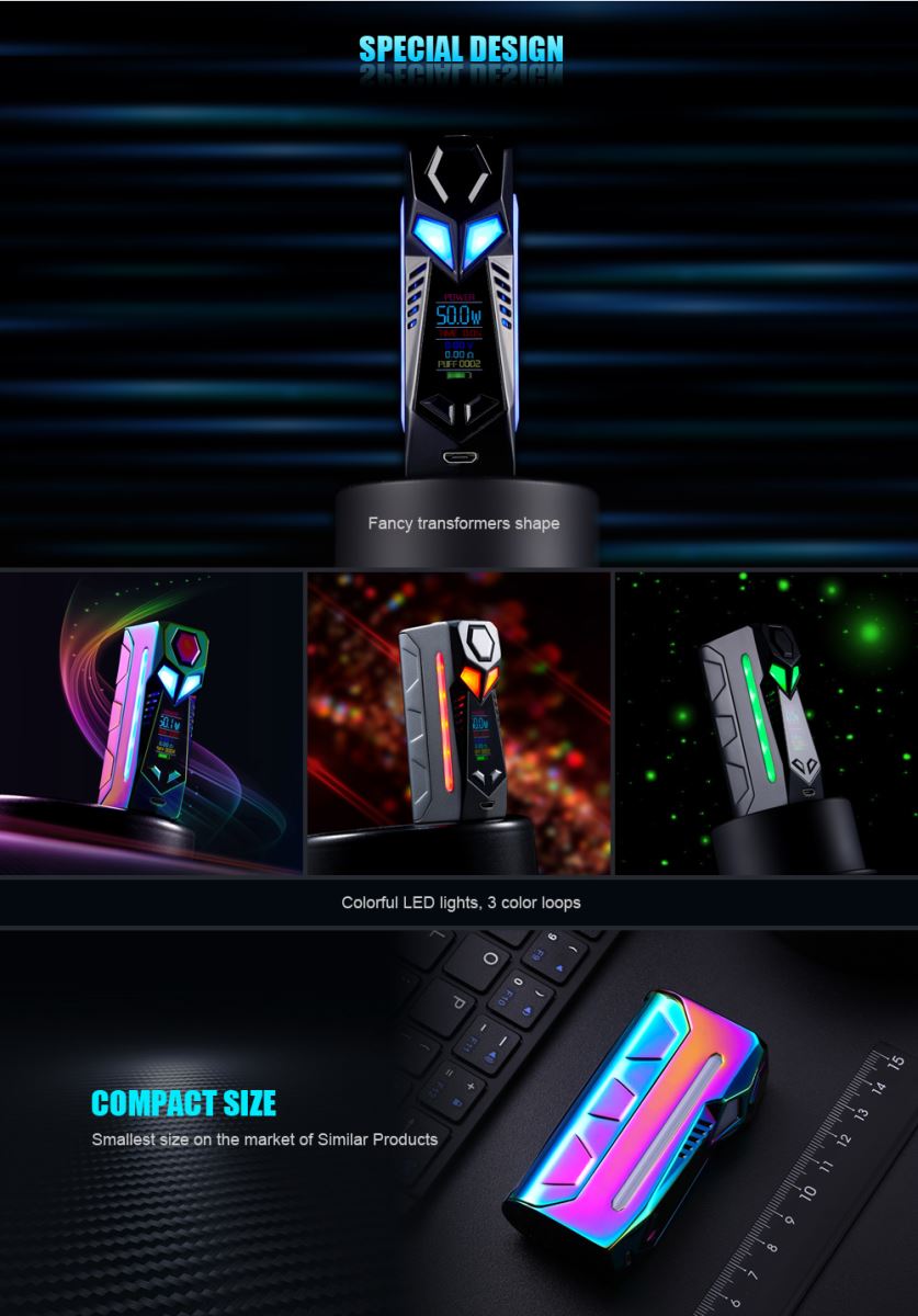 Yosta Livepor 100W Mod Features 1