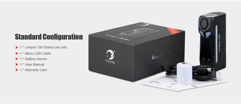 Yosta Livepor 100W Mod Features 5