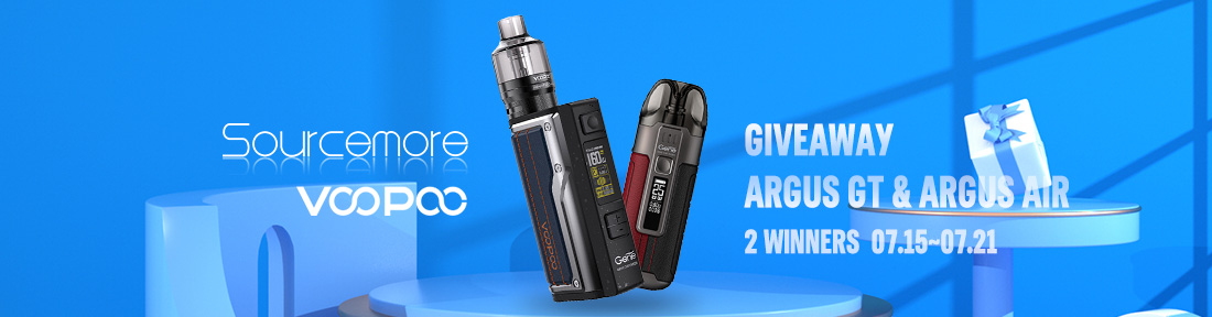Sourcemore & VOOPOO Argus Giveaway