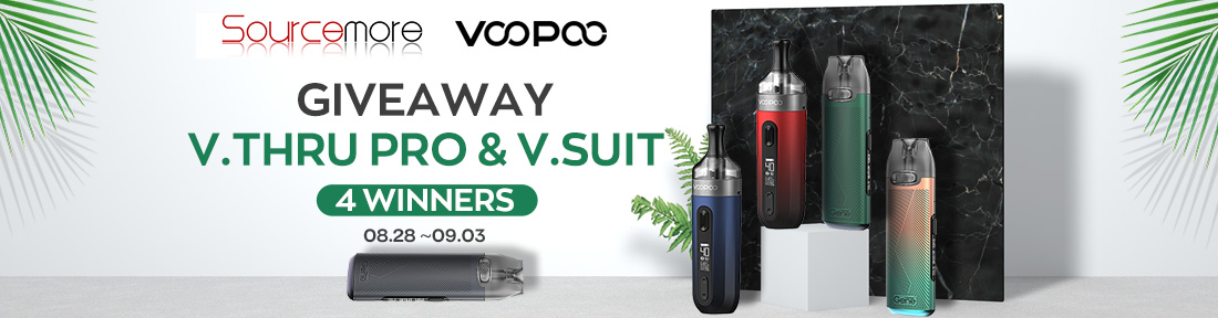 Sourcemore x VOOPOO V.THRU PRO & V.SUIT Giveaway