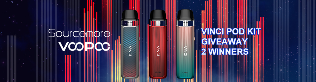 Sourcemore & VOOPOO VINCI Pod Kit Giveaway
