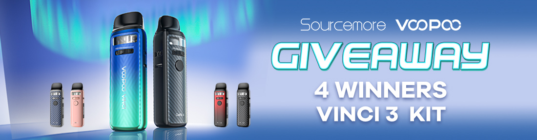Sourcemore x VOOPOO VINCI 3 Kit Giveaway
