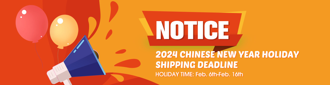2024 Sourcemore Chinese New Year Holiday and Shipping Deadline Notice