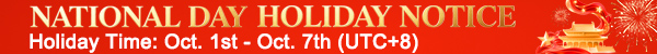 2026 National Day Holiday Notice