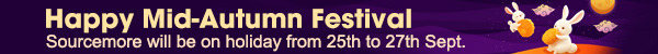 2026 Sourcemore Mid Autumn Festival Holiday Notice