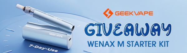 Geekvape Wenax M Starter Kit Giveaway