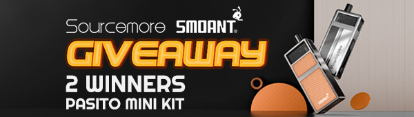Sourcemore X Smoant Pasito Mini Kit Giveaway