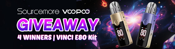 Sourcemore X VOOPOO Vinci E80 Kit Giveaway
