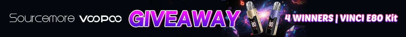 Sourcemore X VOOPOO Vinci E80 Kit Giveaway