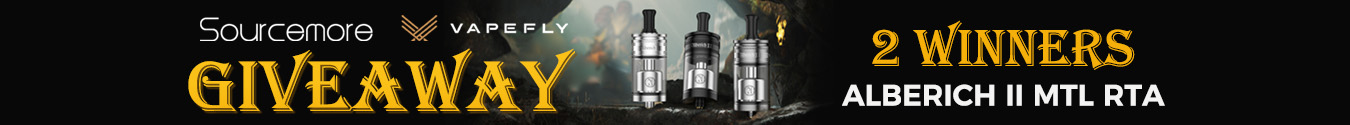 Sourcemore X Vapefly Alberich II 2 MTL RTA Giveaway