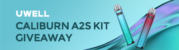 Uwell Caliburn A2S Kit Giveaway