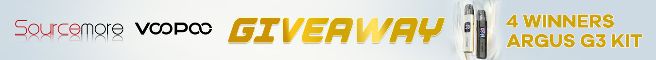 
VOOPOO Argus G3 Kit Giveaway