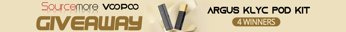 VOOPOO Argus Klyc Pod Kit Giveaway