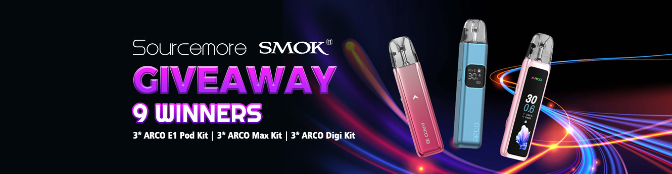 Sourcemore x Smok Arco Series Giveaway