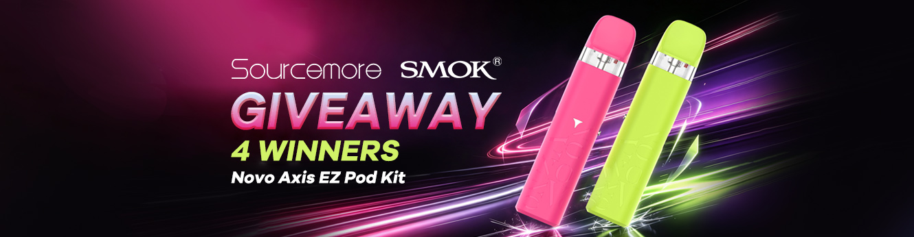 Sourcemore x SMOK Novo Axis EZ Pod Kit Giveaway