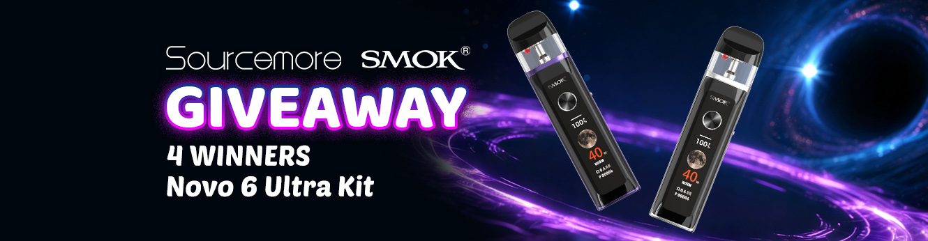 Sourcemore x SMOK Novo 6 Ultra Kit Giveaway