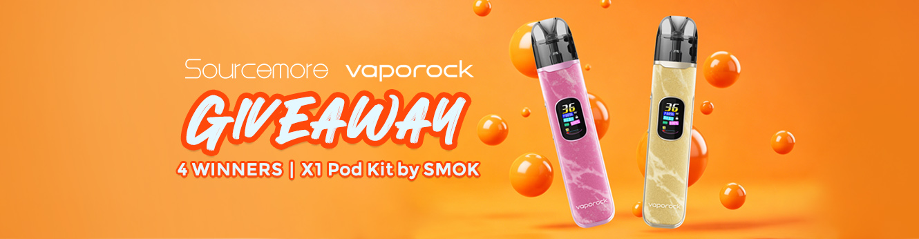 Sourcemore x Vaporock X1 Pod Kit by SMOK Giveaway
