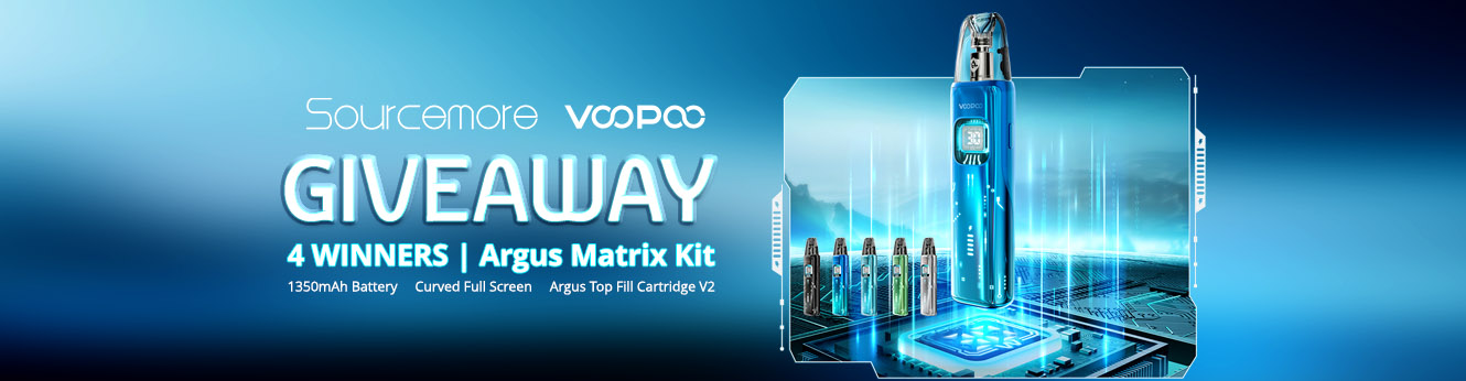 Sourcemore x VOOPOO Argus Matrix Kit Giveaway