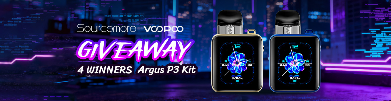 Sourcemore x VOOPOO Argus P3 Kit Giveaway