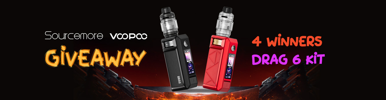 Sourcemore x VOOPOO Drag 6 Kit Giveaway