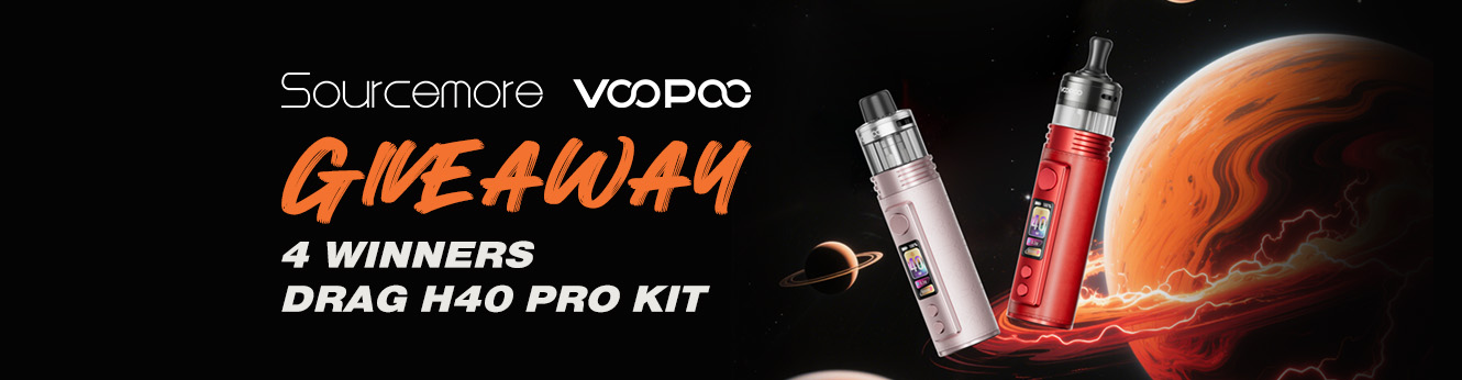 Sourcemore x VOOPOO Drag H40 Pro Kit Giveaway