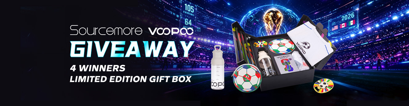 Sourcemore x VOOPOO Limited Edition Gift Box Giveaway