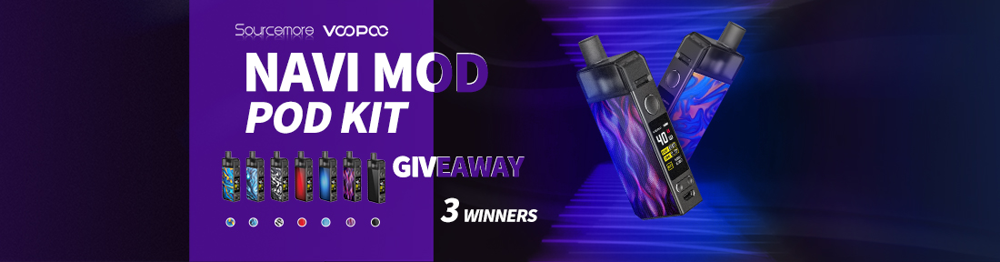 Sourcemore & VOOPOO Navi Mod Pod Kit Giveaway