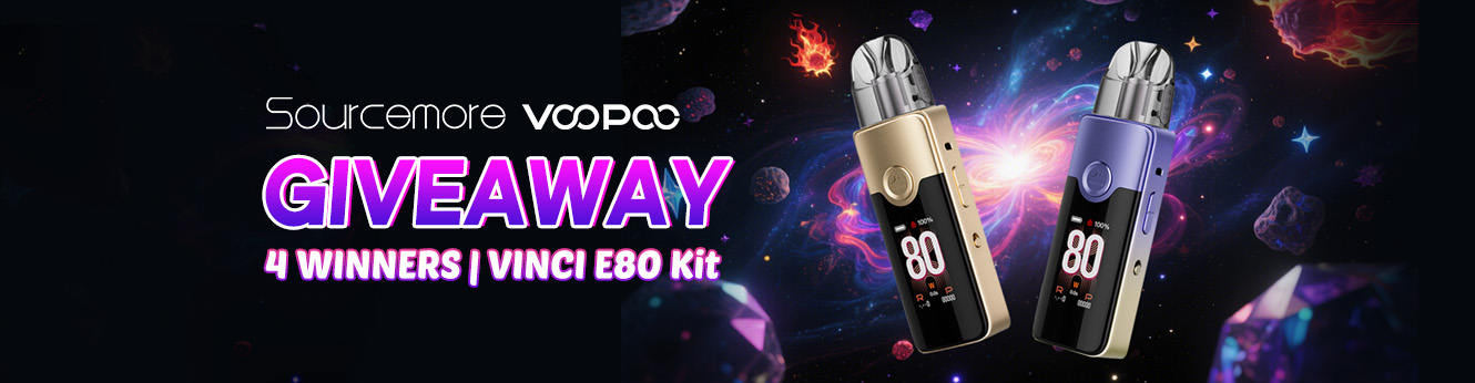 Sourcemore x VOOPOO VINCI E80 Kit Giveaway