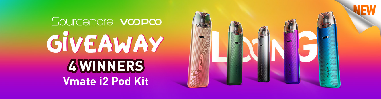 Sourcemore x VOOPOO Vmate i2 Pod Kit Giveaway