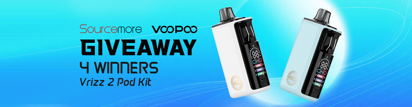 Sourcemore x VOOPOO Vrizz 2 Pod Kit Giveaway