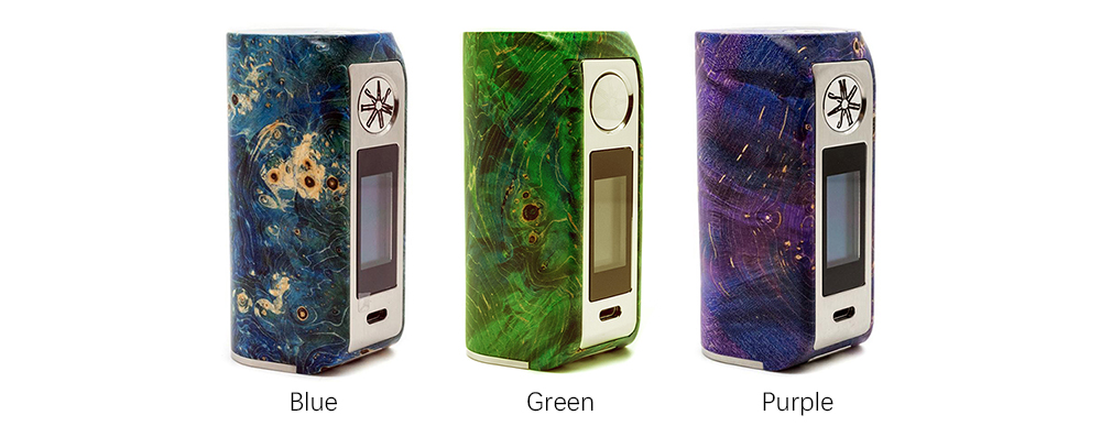 asMODus Minikin 2 Color Kodama 180W Box Mod (Silver Edition) Colors