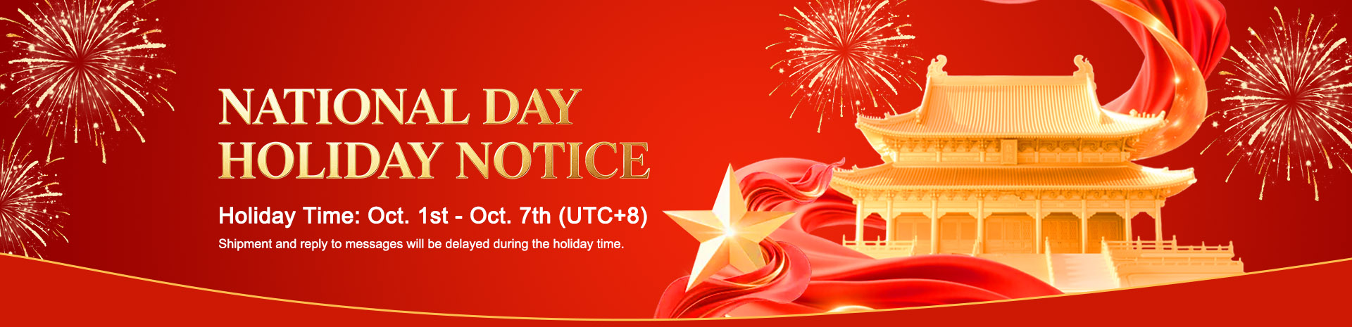 2026 National Day Holiday Notice