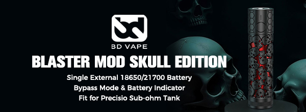 BD Vape Blaster Mod Skull Edition
