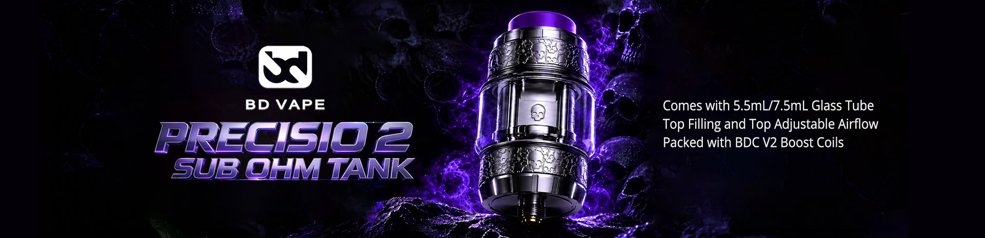 BD Vape Precisio 2 Sub Ohm Tank