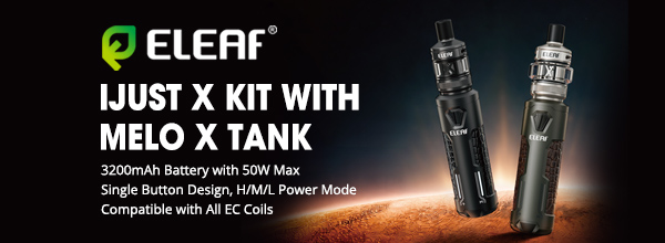 Eleaf iJust X Kit with Melo X Tank