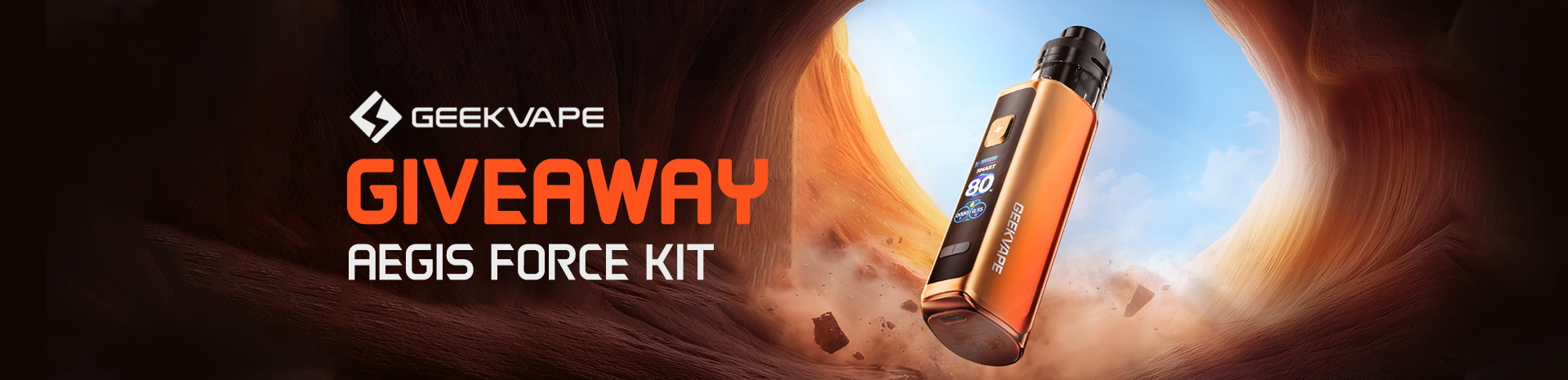GeekVape Aegis Force Kit Giveaway