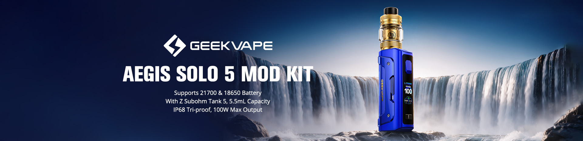 GeekVape Aegis Solo 5 Mod Kit