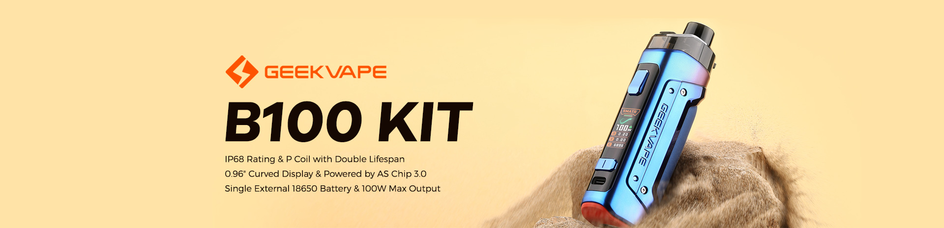 GeekVape B100 Kit Banner